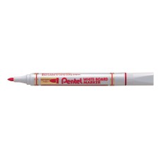 "Pentel"   Маркер для белых досок   4.2 мм   пулевидный   12 шт. MW85-BE красный