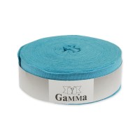 Лента окантовочная 35 мм  Бейка трикотажная (рибана)   "Gamma"   95\% хлопок, 5\% эластан   10 м  СК/Распродажа № 003 яр.голубой