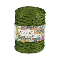 Пряжа ARACHNA "Cord Classic"   100\% полиэфир   3 шт. х  200 г ± 10 г  100 м ± 5 м №12 хаки