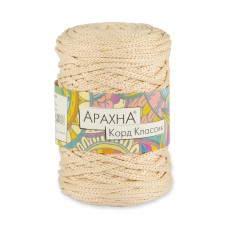 Пряжа ARACHNA "Cord Classic"   100\% полиэфир   3 шт. х  200 г ± 10 г  100 м ± 5 м №14 бежевый