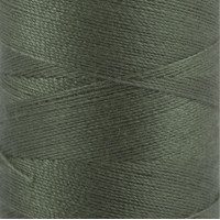 Швейные нитки (полиэстер) 40/2   "Gamma"   10 шт  365 м  400 я №416 зеленовато-серый