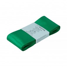 Лента атласная 50 мм ( 2 ")  "Gamma"   AL-50P   ФАСОВКА   5 x  5.4 м №035 зеленый