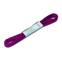 Лента атласная 6 мм ( 1/4 ")  "Gamma"   AL-6P   ФАСОВКА   10 x  5.4 м №501N(18-3250) фиолетовый