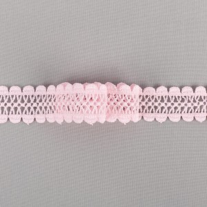 Гипюр "Gamma"   28 мм  GGM-2803   в рулоне   10 м ± 0.2 GP008PI розовый