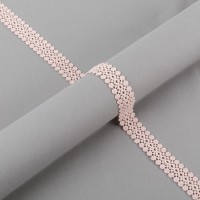 Гипюр "Gamma"   24 мм  GGM-2401   в рулоне   10 м ± 0.2 GP015BP  пудровый(бежево-розовый)
