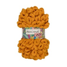 Пряжа ARACHNA "LAZY"   100\% микрополиэстер   5 шт. х  100 г  8.5 м ± 0.2 м №17 горчичный