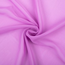 Ткань PC-02   Poly Chiffon   84 г/кв.м ± 5 г/кв.м  147 см ± 2 см  100\% полиэстер №22 яр.сиреневый