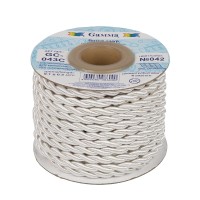 Шнур "Gamma"   4 мм  GC-043C   витой   9.1 м ± 0.5 м №042 молочный