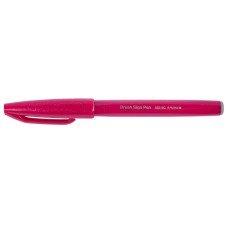 "Pentel"   Фломастер-кисть Brush Sign Pen   2,0 мм   кисть SES15C-B2X бордовый