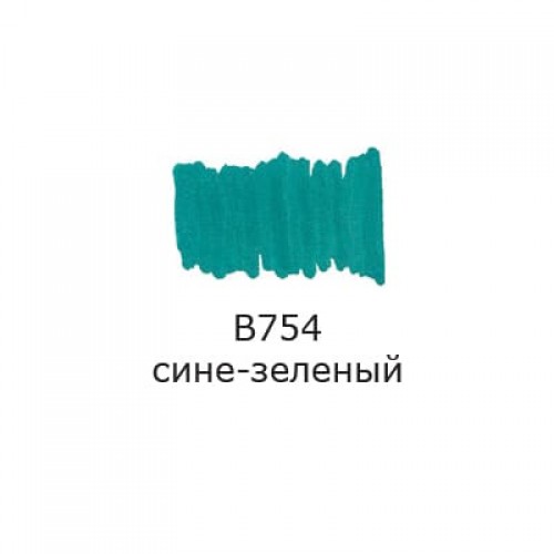 "VISTA-ARTISTA"   Маркер акриловый   AMV-01   2 мм   перо круглое   10 шт. B754 сине-зеленый/blue-green