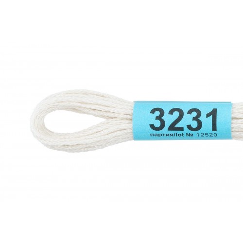 Нитки для вышивания "Gamma"    мулине  ( 3173-6115 )  100\% хлопок   24 x  8 м №3231 бл.серый