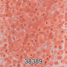Бисер Чехия круглый 5   10/0   2.3 мм  500 г 38389 (Ф206) оранжевый мат.