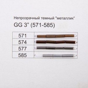 Карта цветов бисер "Zlatka" .