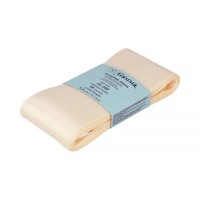 Лента атласная 50 мм ( 2 ")  "Gamma"   AL-50P   ФАСОВКА   5 x  5.4 м №075/2 кремово-персиковый
