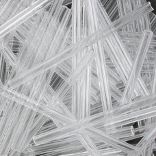 Бисер Чехия TUBES   321-11001   50 x 3 мм  50 г 00050 белый