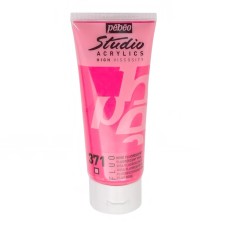 Краска акриловая "PEBEO"   Studio Acrylics FLUO   100 мл 832371 розовый флуоресцентный
