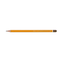 "KOH-I-NOOR Hardtmuth"   Карандаш чернографитный технический 1500   заточенный   12 шт. 6H 150006H01170R