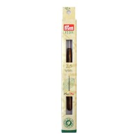 Для вязания "PRYM"   223511   крючок для вязания "Natural"   алюминий  d 2.5 мм  в картонной упаковке с европодвесом с деревянной ручкой