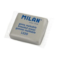 "Milan"   Ластик каучуковый для стирания графита и угля   37х28х10 мм  12 шт. CCM1220-12