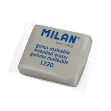 "Milan"   Ластик каучуковый для стирания графита и угля   37х28х10 мм  12 шт. CCM1220-12