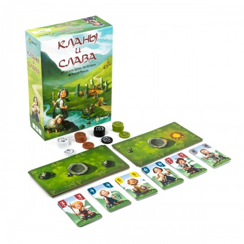 Игра настольная "Эврикус"   "Кланы и слава"   PG-17392 .