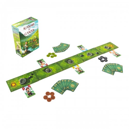 Игра настольная "Эврикус"   "Кланы и слава"   PG-17392 .