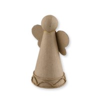 Заготовка для декорирования "Love2art"   PAM-027   "ангел"   папье-маше   12.5 х  6.5 х  6.5 см .