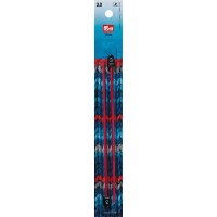 Спицы  PRYM 218400   прямые   пластик  d 3.0 мм  17 см  2 шт красные