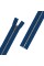 Молния Металл JIN 4N   18 см  никель  № 1  Тип 4   10 шт  "Gamma" №214 синий