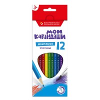"ВКФ"   "Мои карандаши"   MP-WCP-1012   Набор акварельных трехгранных карандашей   заточенный   8 х  12 цв.   "ВКФ"   "Мои карандаши"   MP-WCP-1012   Набор акварельных трехгранных карандашей   заточенный   8 х  12 ц