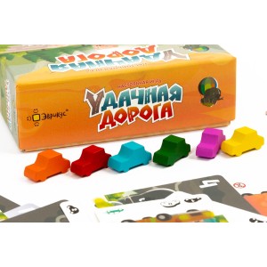 Игра настольная "Эврикус"   "Удачная дорога"   BG-11045 .