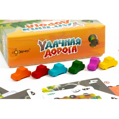 Игра настольная "Эврикус"   "Удачная дорога"   BG-11045 .