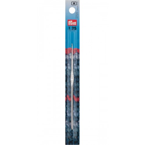 Для вязания "PRYM"   175845   крючок IMRA   сталь  d 1.25 мм  12.5 см  в блистере .