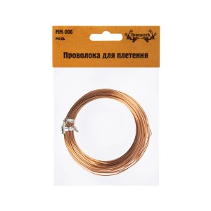 "Промысел"   Проволока для плетения   медь   MM-006  d 0.8 мм  10 м ± 0.5 м медная