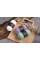 Пряжа ALPINA "COTTON PALLETE"   50\% хлопок, 50\% акрил   10 шт. х  50 г  205 м ± 5 м №18 голубой