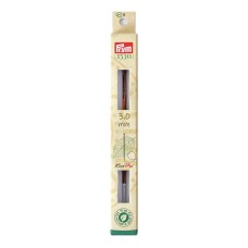 Для вязания "PRYM"   223720   крючок тунисский съемный "Natural"   береза  d 3.0 мм  в картонной упаковке с европодвесом .