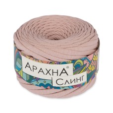 Пряжа ARACHNA "Sling"   100\% хлопок   6 шт. х  150 г ± 10 г  50 м ± 2 м №37 пудровый