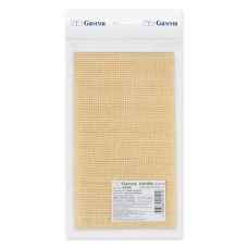 Канва K01R   "Gamma"   мелкая   ФАСОВКА   100\% хлопок   45 x 45 см ± 2 см желтый