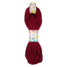 Пряжа ARACHNA "Macrame Rope"   70\% хлопок, 30\% полиэстер   3 шт. х  120 г ± 10 г  54 м ± 1 м №502 бордовый