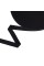 Лента киперная   15 мм  TCT-15   50 м черный/black