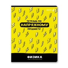"Светоч"   48Т1   Тетрадь со справочным материалом "Без фильтров",   A5+   48 л.  на скобе   60 г/кв.м , белизна 90 \%  10 шт. , клетка 00847 Физика