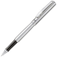 "Pentel"   Ручка роллер, гелевый синий стержень 0,7 мм, в подарочном футляре  d 0.4 мм K600-LR7CEBSET цвет чернил: синий
