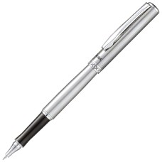 "Pentel"   Ручка роллер, гелевый синий стержень 0,7 мм, в подарочном футляре  d 0.4 мм K600-LR7CEBSET цвет чернил: синий