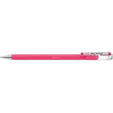 "Pentel"   Ручка гелевая с супер укрывистыми чернилами Mattehop  d 1 мм K110-VPX цвет чернил: розовый