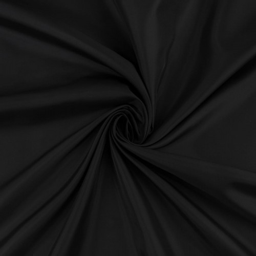 Ткань подкладочная "Gamma"   Taffeta   ФАСОВКА   180Т   100\% полиэстер   200 х  152 см ± 1 см _ЧЕРНЫЙ