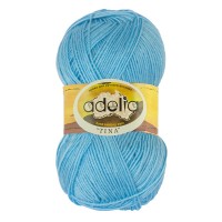 Пряжа ADELIA "TINA"   100\% акрил   5 шт. х  100 г  308 м ± 10 м №043 бл.синий