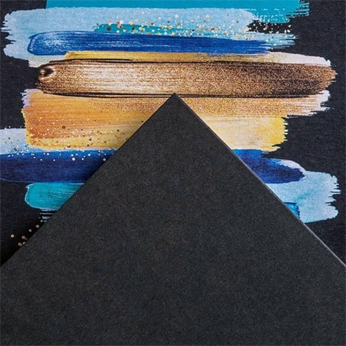 "Canson"   Альбом для смешанных техник Graduate BLACK   240 г/м2  A4   склейка с одной стороны   20 л. C31250P017