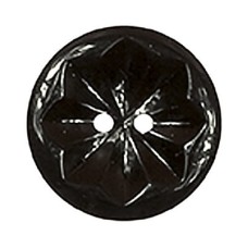 Пуговица костюмная с проколами "Gamma"   GX 0029   34 " ( 21 мм)  24 шт  № А008 черный