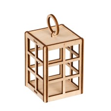 Заготовка для декорирования "Mr. Carving"   КЛ-19   Заготовка "Фонарик"   фанера   6  х 6 х  8 см 02