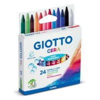 "Giotto"   Карандаши цветные восковые   заточенный   24 цв. F282200